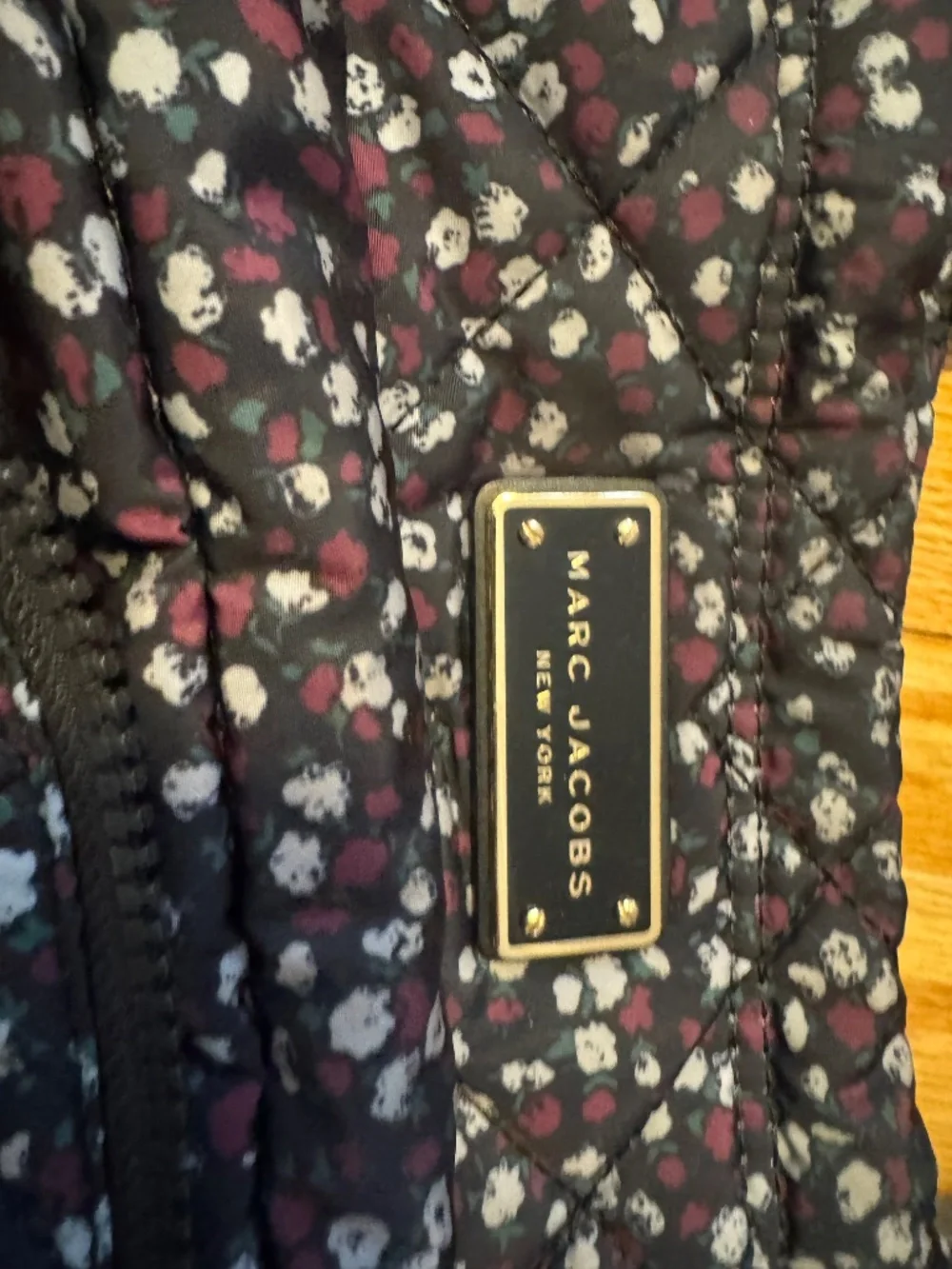 Marc Jacobs floral diaper bag